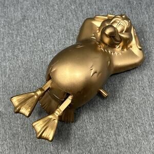 McDonalds Toy Scuttle Windup Little Mermaid Golden Collectible Works SEE VIDEO